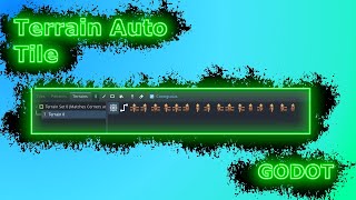 Godot Terrain Auto Tile Tutorial [upl. by Esirec]