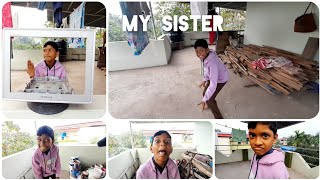 My Sisters funny Kandokarkhana🤣🤣🤣 [upl. by Aticilef133]