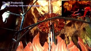 Wahana Permainan Volcano di Funland Mikie Holiday  Berastagi OnRide HD [upl. by Artemahs]