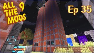 All The Mods 9 Ep35  Evaporation Plant zur Erzeugung von Brine und Lithium [upl. by Safier]