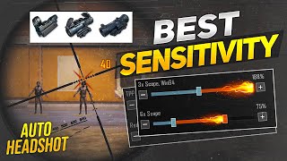 Zero Recoil Sensitivity For BGMI  Gyro  Non Gyro  Best Sensitivity for BGMI 30 [upl. by Sibby79]