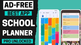 Best Free School Planner App for Android [upl. by Elleynad]