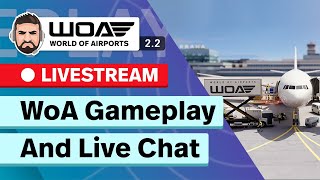 Gameplay tips and secrets to make World of Airports better for you  Live Stream [upl. by Luamaj976]