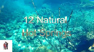 12 Natural Hot Springs Idaho [upl. by Ayojal170]