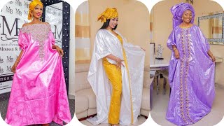 Belles robes dakar pour les femmes ⭐ robes Boubou bazin en pagne [upl. by Orland883]