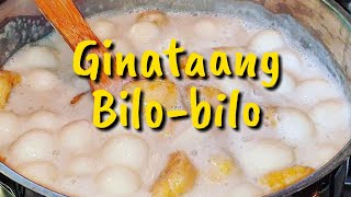 Ginataang Bilobilo  Alpahol  Tambotambong  Quick amp Easy [upl. by Glarum]