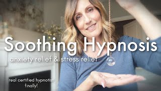 😴 Soothing Hypnosis for Relaxation amp Anxiety Relief amp Stress Relief by REAL CERTIFIED HYPNOTIST 😴 [upl. by Gaves]