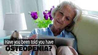 Diagnosed with Osteopenia Dr Brown Can Help You [upl. by Nnyl]