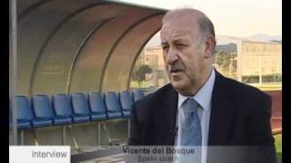 Spanish national team manager Vicente del Bosque [upl. by Ysak609]