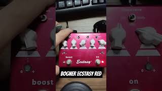 Bogner Ecstasy Red guitar pedalboard pedaldeguitarra guitarpedals guitargear bogner gear [upl. by Strage142]