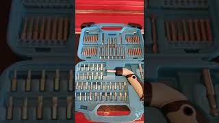 TAPARIA BS80 Screwdriver Bit Set  Bit set for mechanic🛠️🔨⚒️⚙️ [upl. by Veron]