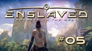 Lets Play Enslaved Odyssey to the West German 05  Killerroboter [upl. by Daraj895]