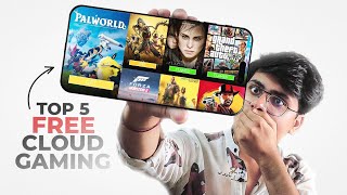 Top 5 Cloud Gaming App of 2024  Play PC Games On Mobile Phones 🔥 [upl. by Wallace]