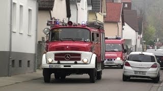 Jugendfeuerwehr Übung des Bezirk 4 in MühltalTraisa Anfahrt der Feuerwehr  Löschangriff [upl. by Thaddaus]