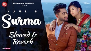 Surma  Kaur B  Ravneet  Slowed amp Reverb Songs  Punjabi Song 2024 romantic [upl. by Draw363]