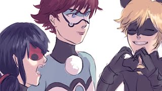 Future Lovers  Miraculous Ladybug Comic Dub  PHANTOMSAVAGE [upl. by Neyugn681]