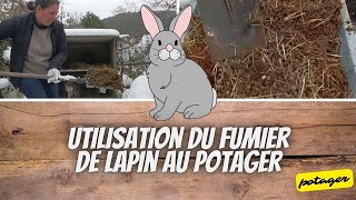 👩‍🌾 Comment jutilise le fumier de lapin au potager [upl. by Adnouqal785]