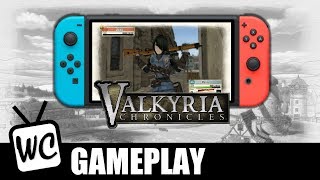 Valkyria Chronicles Switch  Gameplay [upl. by Annohs]