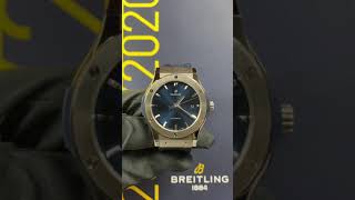 Quick Take Hublot Classic Fusion 42 Blue Titanium 542NX7170LR [upl. by Imeaj]