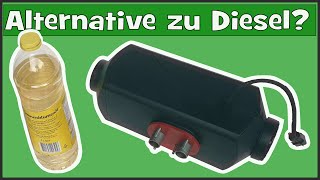 Aktualisiert 2022 💪  Läuft die China Diesel Luftheizung mit Pflanzenöl  🧐 [upl. by Kcim]