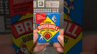 Pack Rip 1990 Bowman Good Pack openingpacks baseball packopening baseballcards [upl. by Adan]