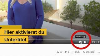 Untertitel und Übersetzungen bei YouTube einstellen [upl. by Herschel]