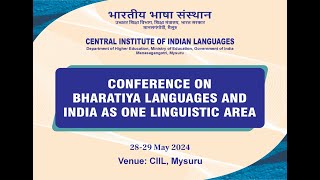 Conference on Bharatiya Languages and India as one linguistic Area [upl. by Egiap]