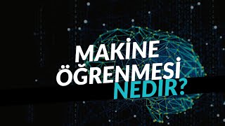 Makine Öğrenmesi Nedir  Makineler Nasıl Öğrenir [upl. by Leese]