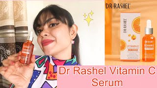 Dr Rashel Vitamin C Serum Review  Sinhala  Skin Brightening Face Serum [upl. by Ahtilat]