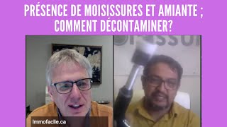 Présence de moisissures et amiante  comment décontaminer limmeuble [upl. by Collar]