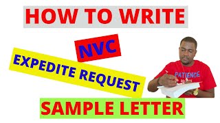 EXPEDITE REQUEST NVC SAMPLE [upl. by Routh]