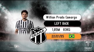 Willian Formiga Lateral Esquerdo Left Back  2023 [upl. by Adnaluy525]