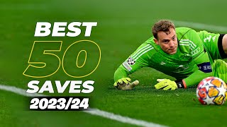 Best 50 Goalkeeper Saves 2024 HD  9 [upl. by Rann]