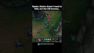 Neeko Hide now decide later leagueoflegends leagueoflegend league lol lolclips neeko [upl. by Notniuq]