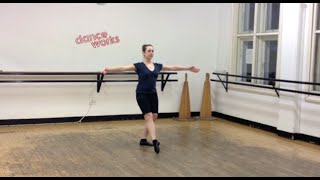 Piqué Exercise Ballet Class Tutorial beginner  intermediate level [upl. by Nyrehtak]