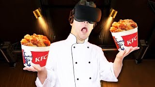 KFC Escape Room Training  KFC The Hard Way Gameplay  VR Oculus Rift [upl. by Ahsoik]