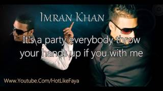 Imran Khan Ft Lucky  Ni Nachleh LYRICS [upl. by Eylrac761]