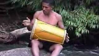 Gandang Katindik  drum solo at the river [upl. by Solange747]