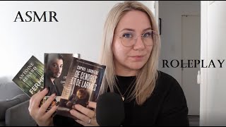 ASMR FR  ROLEPLAY BIBLIOTHEQUE [upl. by Sarkaria]