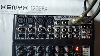 review behringer xenyx 1202fx [upl. by Enelhtak]