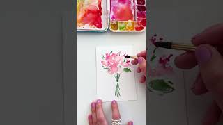 sponge painting  very easy [upl. by Kcub]