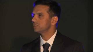 RAHUL DRAVID Speech at Sir Don Bradman Oration 2011Part1 [upl. by Rodgiva]