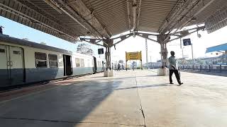 Tambaram Railway Station Platform 3amp4 Beach Local Train Departure amp MEMU suburban southernrailway [upl. by Einahpts590]