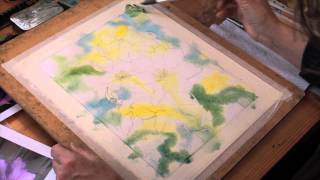 Clematis Watercolour Tutorial Part 3  First wash [upl. by Pettiford886]