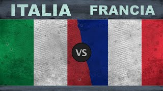 ITALIA vs FRANCIA  Potenze militari a confronto  2018 [upl. by Imoyn]