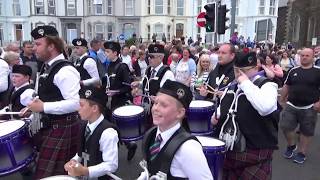 Portrush Pipe Band Parade 2019 [upl. by Nylesoj713]