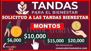 🔴 ¡Atención TANDAS BIENESTAR 2022 ¿COMO Solicitar los 10 mil pesos verifica la información [upl. by Strain]