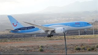 Spotting Tenerife South Canary Islands LandingampTakeoffs HD 1 [upl. by Aikemot861]