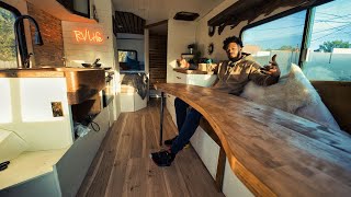 We Renovated An Old RV in 5 Days  Tiny Home Tour [upl. by Graeme]