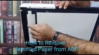 Kyocera M2040dn machine Paper Jam in ADF [upl. by Ardnaeel]